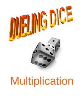 Preview of Dueling Dice - Multiplication