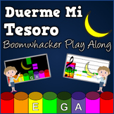 Duerme Mi Tesoro -  Boomwhacker Play Along Video & Sheet Music