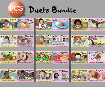 Preview of Duets Bundle - Animated Step-by-Steps® - PCS