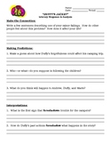 "Duffy's Jacket" By:  Bruce Colville - Worksheets