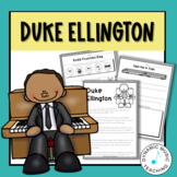 Duke Ellington Worksheets | Jazz & Black History Month Mus