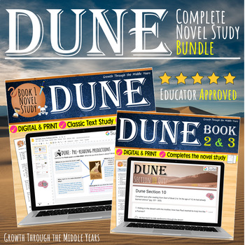 Preview of Dune: Complete Novel Study (Digital & Print)