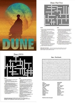 Preview of Dune - Puzzle Bundle