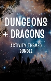 Dungeons & Dragons: Activity themed Bundle