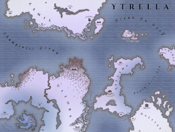 Preview of Dungeons and Dragons Fae World Map--Ytrella