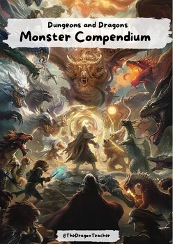 Preview of Dungeons and Dragons - Monster Compendium (Monster Manual) - Version One