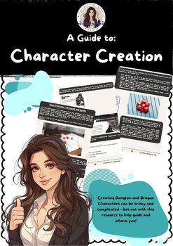 Preview of A Guide to: Character Creation - Dungeons and Dragons for the Classroom