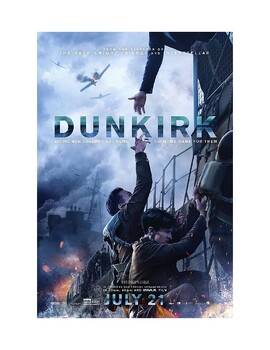 Preview of Dunkirk (2017) - Movie/Film Guided Questions