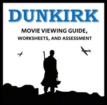 Preview of Dunkirk Movie Guide: Includes Viewing Guide, Worksheets, and Quiz