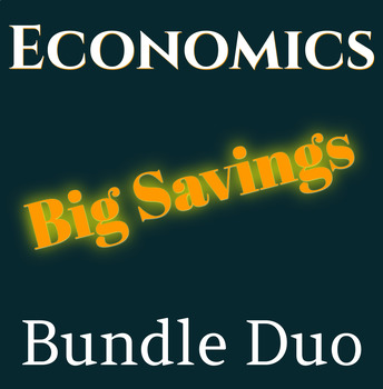 Preview of Bundle Duo: 2 Concepts - 1 Package.  Unemployment & Poverty