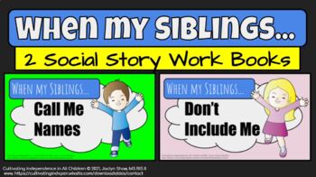 Preview of Duo Bundle - "When My Siblings..."