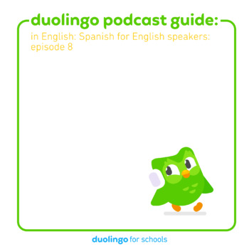 Preview of Duolingo Podcast Guide: Spanish for English Speakers, E8