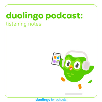 Preview of Duolingo Podcast listening notes