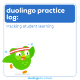 Duolingo practice log