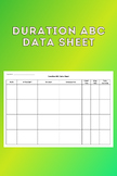 Duration ABC Data Sheet