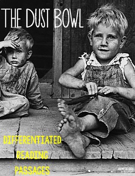 Preview of Dust Bowl and the Great Depression Differentiated Reading Passages