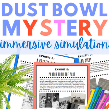 Preview of Dust Bowl Mystery: Inquiry-Based Intro. to Great Depression!