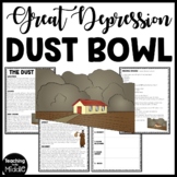Dust Bowl Great Depression Reading Comprehension Worksheet