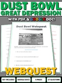 Dust Bowl - Webquest with Key (Google Doc Included)