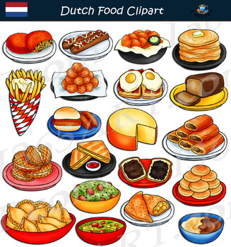Preview of Dutch Food Clipart