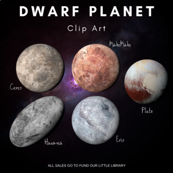 Preview of Dwarf Planet Clipart - Space Clip Art