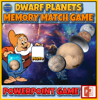 Preview of Dwarf Planets: Interactive Powerpoint Memory Match Card Game