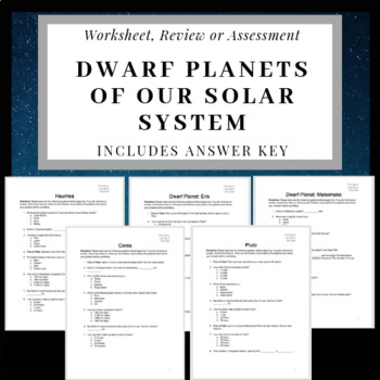Preview of Dwarf Planets of the Solar System