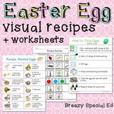 Dying Easter Eggs and MORE Visual Recipes for Special Education