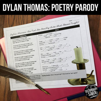 Preview of Dylan Thomas Poetry Parody: "Do Not Go Gentle Into That Good Night"