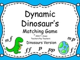 Dynamic Dinos Matching Cards: Dynamics (Music Set #2)