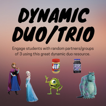 Preview of Dynamic Duo/Trio Random GROUPS