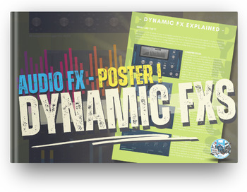 Preview of Dynamic FXs Explained - Music Technology Poster - Audio FXs