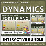 Thanksgiving Music Dynamics Interactive Music Games BUNDLE
