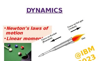 Preview of Dynamics: AS PHYSICS 9702