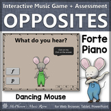 Dynamics Music Opposites ~ Forte Piano Interactive Music G