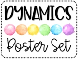 Dynamics Poster Set - Watercolor Rainbow