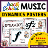 Music Dynamics Posters - Classroom Decor
