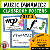 Music Dynamics Classroom Decor Posters
