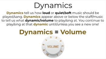 Preview of Dynamics & Tempo