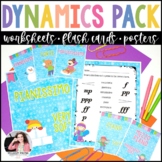 Winter Dynamics Activities - Worksheets, Posters, Flashcar