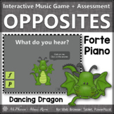 Music Dynamics Forte and Piano ~ Interactive Music Game + 