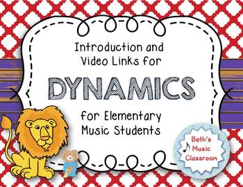 Preview of Dynamics in Music - Introduction and Video Links for Loud and Soft