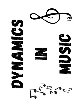Preview of Dynamics in Music Posters