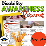 Dysgraphia Awareness Resource for Parents & Teachers
