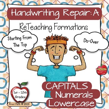 Preview of Dysgraphia Handwriting Intervention - Occupational Therapy Tools for Formations