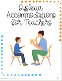 Dyslexia Accommodations for Teachers