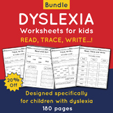 Dyslexia Bundle: 180 Activities to Improve Writing and Rea