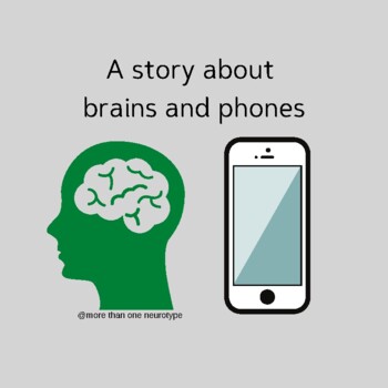 Preview of Dyslexia & FASD Ed: Neurodiversity Social Story - A Story About Brains & Phones
