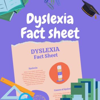 Preview of Dyslexia Fact Sheet