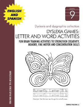 Preview of Dyslexia and Dysgraphia Collection: Dyslexia Games - Letter and Word Activities